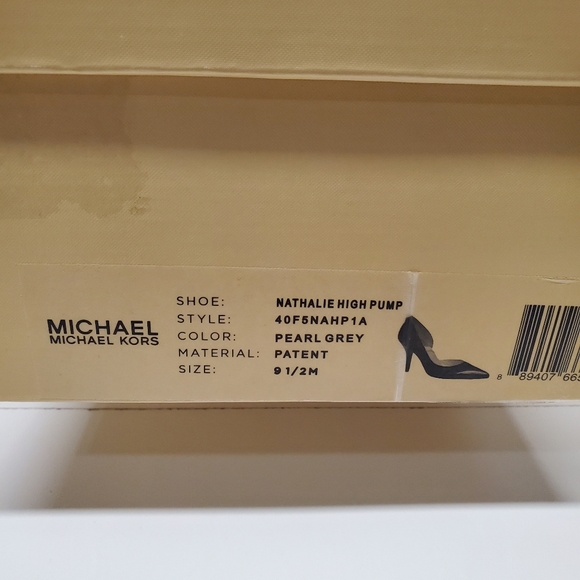 Nathalie high flex pump pearl grey patent Stellito - Picture 8 of 16